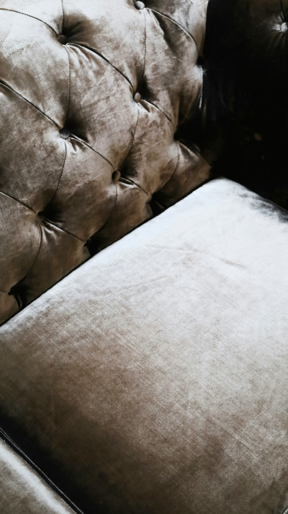 Layered soft goods and chunky knit textures to create a comforting healing sanctuary corner.
