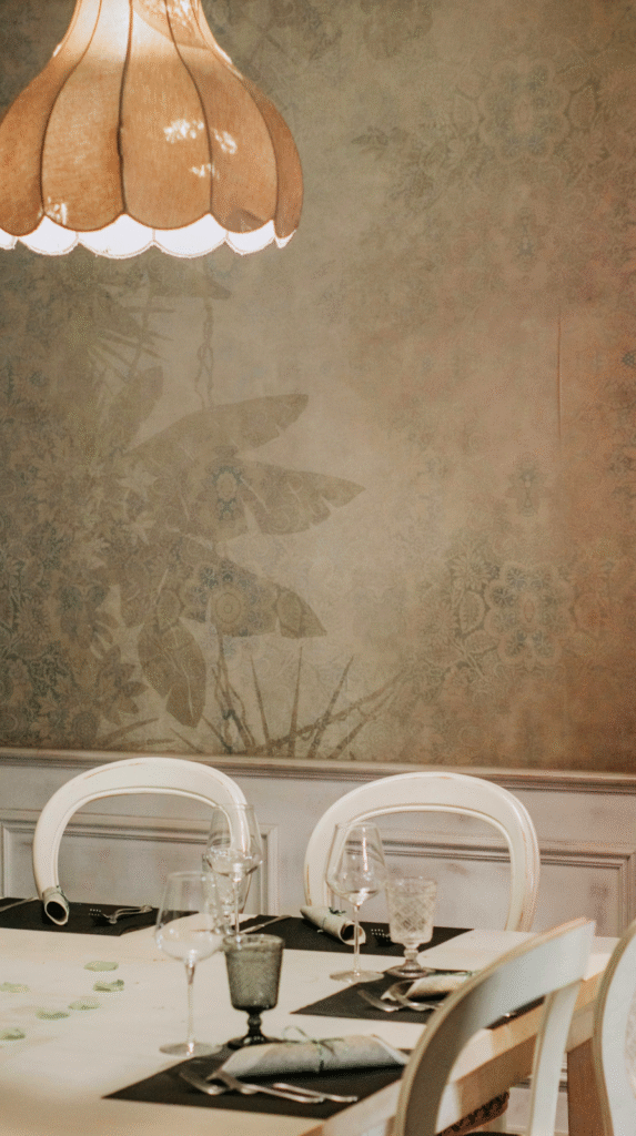 texture layering in decor using linen and natural materials
