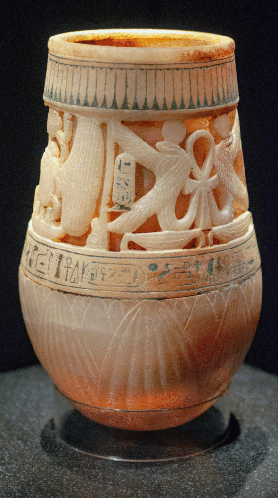 Earthenware focus vessel for mindful workspace design and slow living
